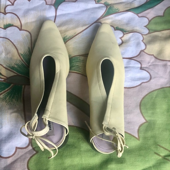 Yellow Reike Nen sling back mule 39.5 - Picture 5 of 6